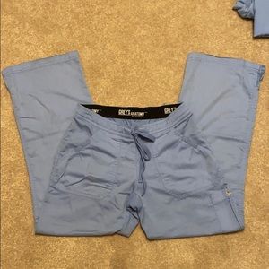 Grey’s Anatomy baby blue scrub pants